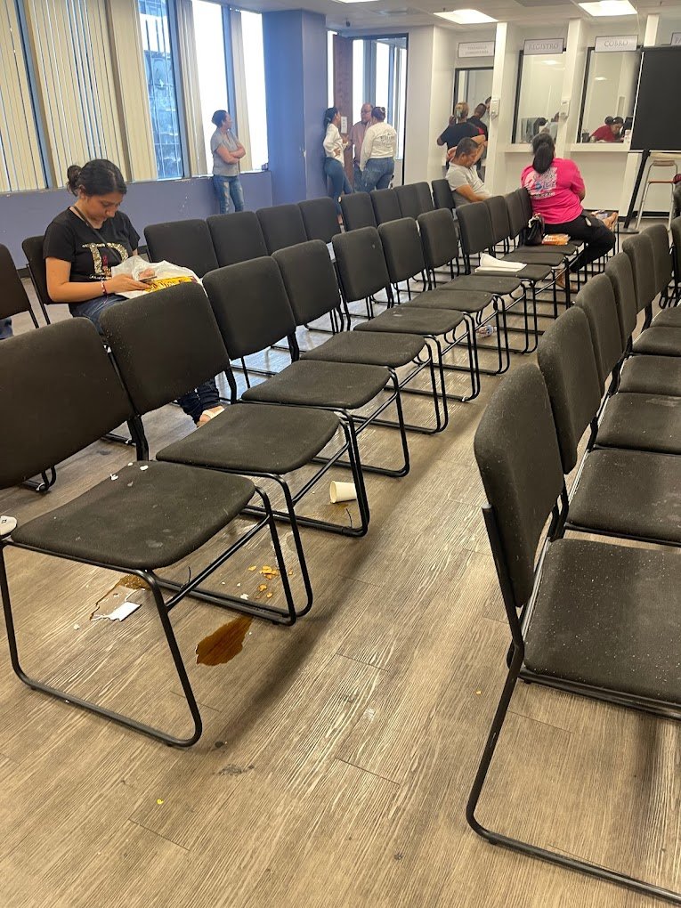 Los Angeles Consulate Waiting Room